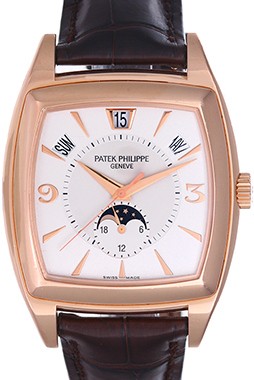 Rose Gold Fake Patek Philippe Gondolo Calendario Watch